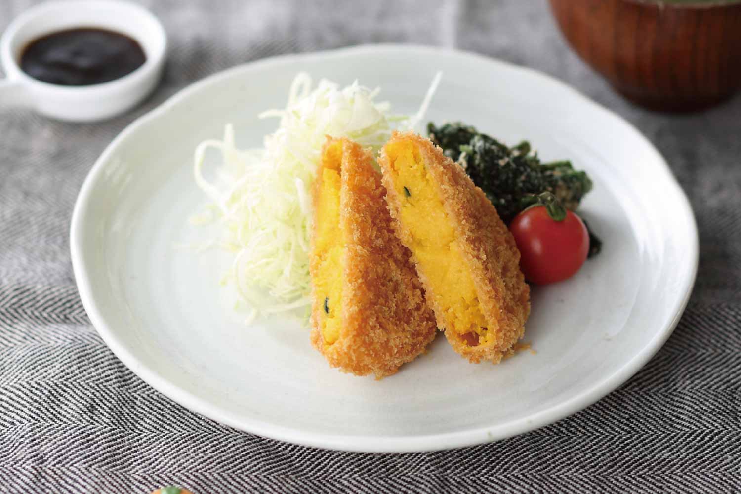 かぼちゃコロッケ